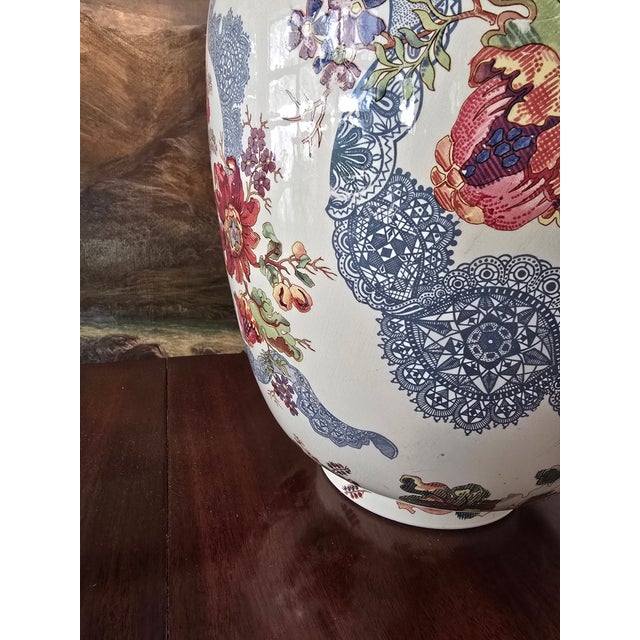 1970s 1970s Mid Century Modern Designer Signed Bulbous Lamp For Sale - Image 5 of 9