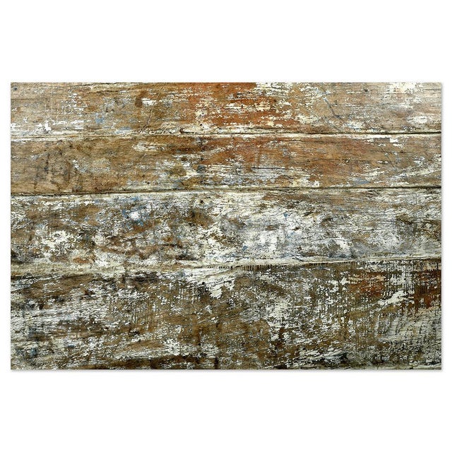 Weathered Solid Wood Table For Sale - Image 6 of 8