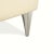 Model 1600 Leather Stool Cream White from Rolf Benz For Sale - Image 4 of 10