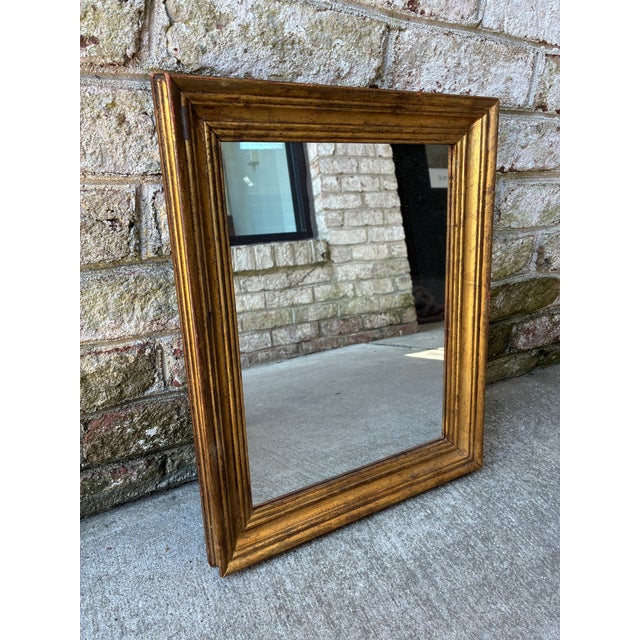 19th Century Italian Gilt Wall Mirror For Sale - Image 4 of 16