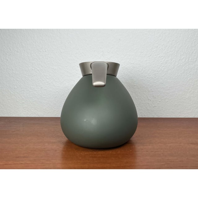 Danish Design Green Model Quack Thermos Coffee or Tea Pot by Maria Berntsen for Georg Jensen For Sale - Image 18 of 18
