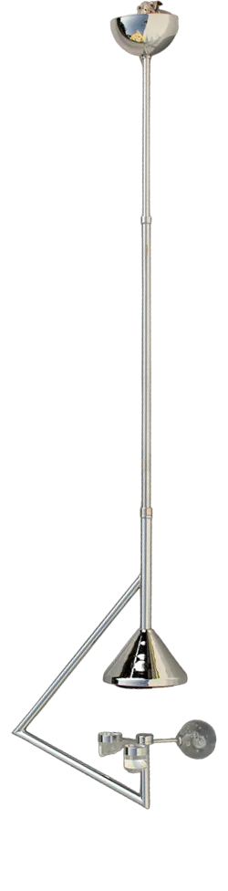 Vintage Geometric Pendant Lamp, 1980s