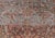 Traditional Persian Antique Serapi Rug With All-Over Geometric Design in Gray-Blue and Red For Sale - Image 3 of 14