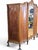 Victorian Early 1900s Triple Width Walnut Louis XV French Style Armoire. For Sale - Image 3 of 18