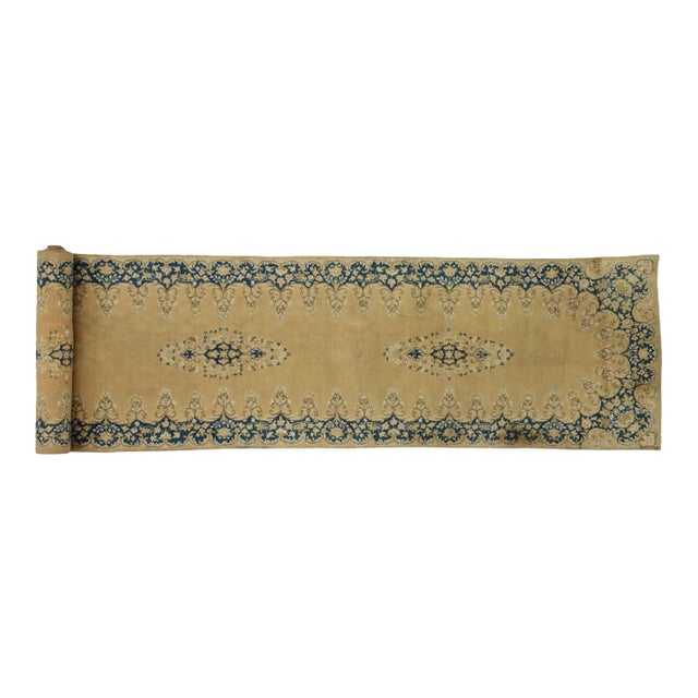 Vintage Persian Kirman Runner - 03'03 X 17'06 For Sale