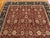 1990s Handmade Pak Persian Rust Red/Navy Floral Wool Rug 9x12 For Sale - Image 10 of 10