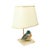 Mid-Century Modern Duck Lamp in Brass, Resin and Travertine by Malevolti by Artiflex, 1970s For Sale - Image 3 of 18