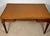 Vintage Writing Desk with Brass Details and Three Drawers, 1920 For Sale - Image 9 of 16