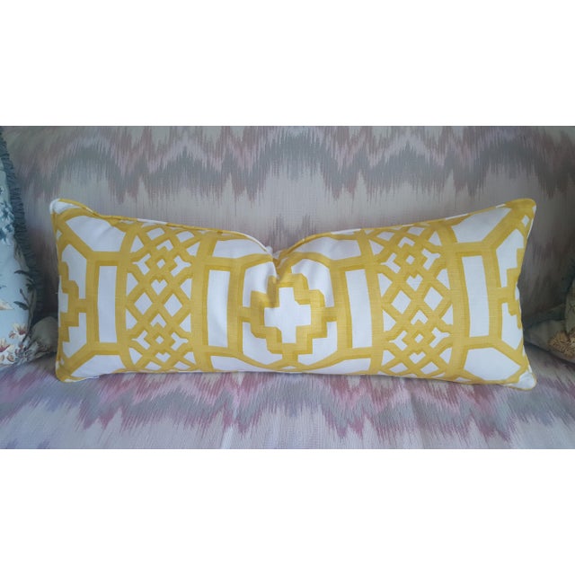 Custom Schumacher Double-Sided "Zanzibar Trellis" Canary ...