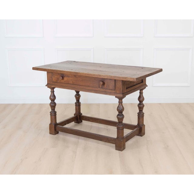 18th Century Italian Elm Console Table For Sale - Image 4 of 8