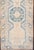 Measures: 2'4 x 9'8 Vintage Turkish Oushak Runner in Soft Blue and Warm Beige Tones. Keivan Woven Arts / Rug /EN-176359,...