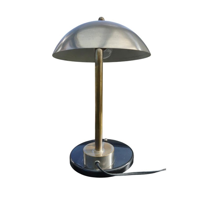 Modernist Desk Lamp by Kurt Versen for Daalderop, Netherlands, 1930s For Sale - Image 4 of 8