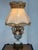 Italian Early 20th Century Italian Capodimonte Style Table Lamp With Original Lamp Shade For Sale - Image 3 of 12