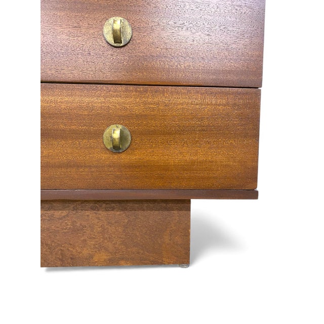 1960s Vintage Mahogany Highboy For Sale - Image 4 of 5