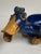 Blue Mid Century Studio Pottery Figural Bird Dish/ Catchall For Sale - Image 8 of 9