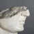 Unknown, Hellenistic Sculpture of a Head of Apollo, Plater and Resin For Sale - Image 4 of 7