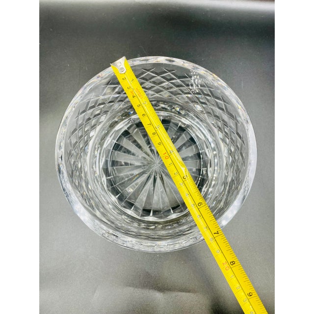 Late 20th Century Waterford Crystal Bowl in Alana Pattern For Sale - Image 12 of 13