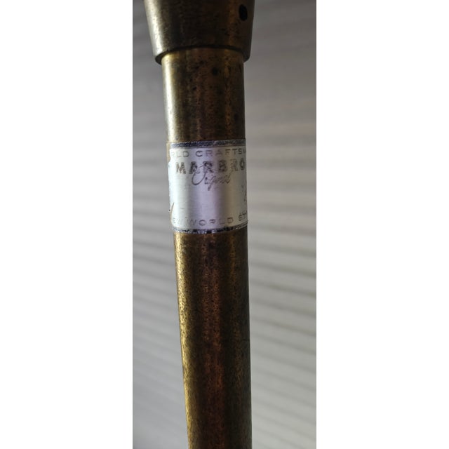 Mid-Century Modern 1960s Marbro SMCM Seguso Murano Glass Swirl Design Table Lamps For Sale - Image 3 of 12