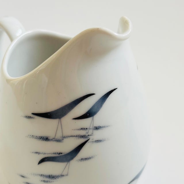 Rosenthal Rosenthal Germany Continental China Conference Creamer Pitcher by Raymond Loewy For Sale - Image 4 of 12