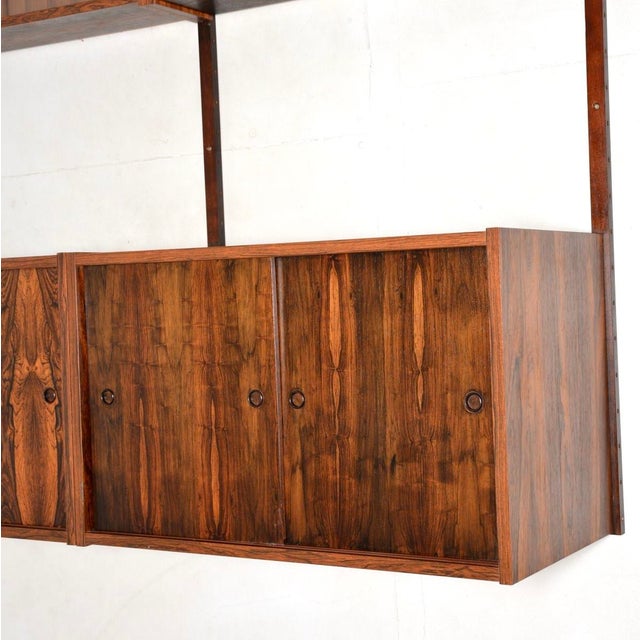 Wood Vintage Danish Wall Mounting Cabinet from Preben Sorensen, 1960s For Sale - Image 7 of 11