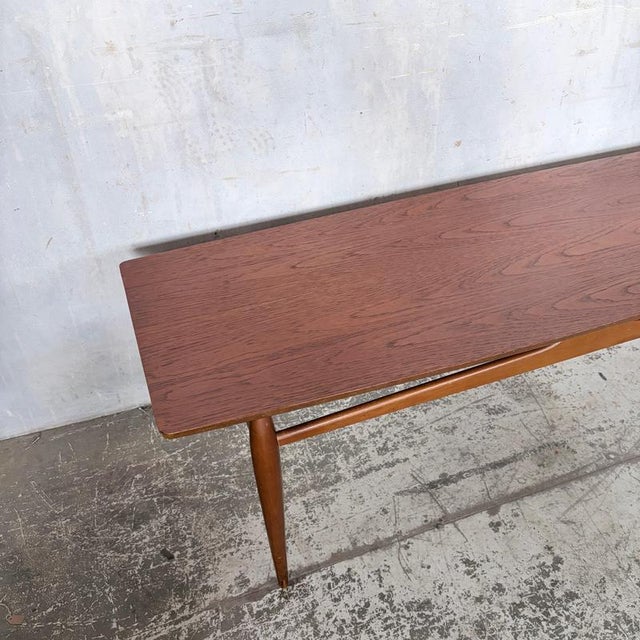 Mid-Century American Modern Teak Coffee Table by Mersman, 1960s For Sale - Image 6 of 10
