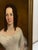 1830s English Oil Portrait of a Woman in White, Sarah Losh Architect & Designer For Sale - Image 9 of 18