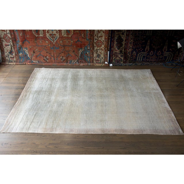 Late 20th Century Indian Gabben-Style Silk Rug For Sale - Image 12 of 12