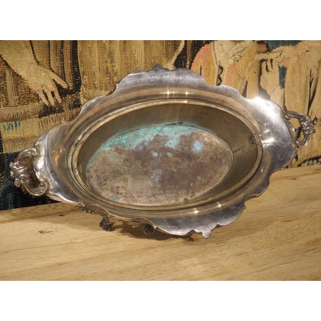 A Late 19th Century Silvered Bronze Jardiniere From France For Sale - Image 17 of 18