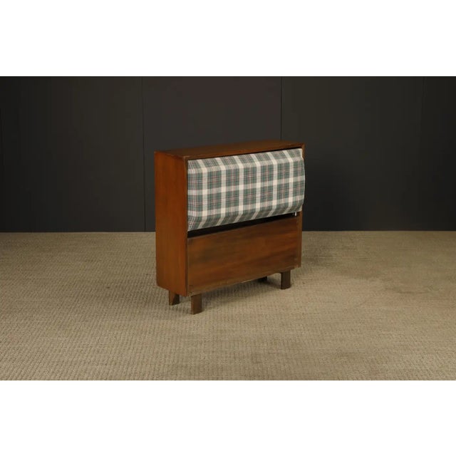 George Nelson for Herman Miller Twin Headboards W Hidden Storage, 1950s, Signed 23 For Sale - Image 10 of 18