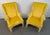 Hollywood Regency Pair of Vintage Hollywood Regency Style Wingback Armchairs by Beachley For Sale - Image 3 of 15