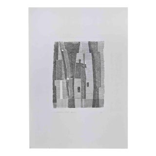 Giovanni Korompay, Venice, Etching, 1938 For Sale