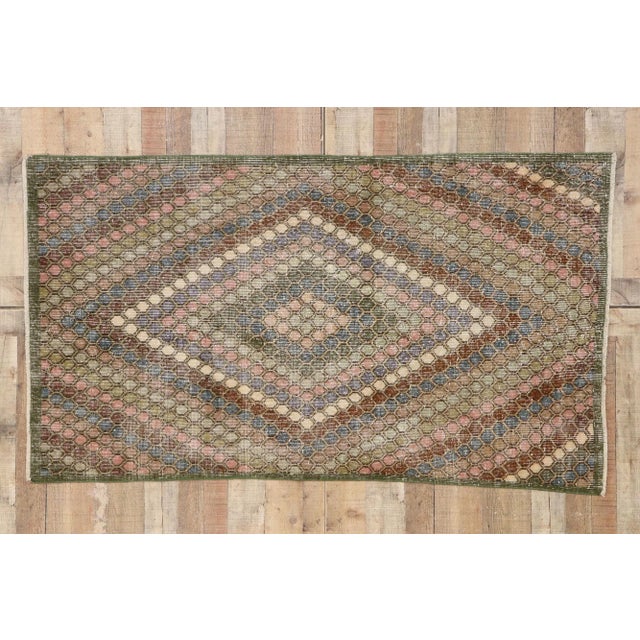 Vintage Turkish Sivas Rug, 03'09 X 06'04 For Sale - Image 9 of 10