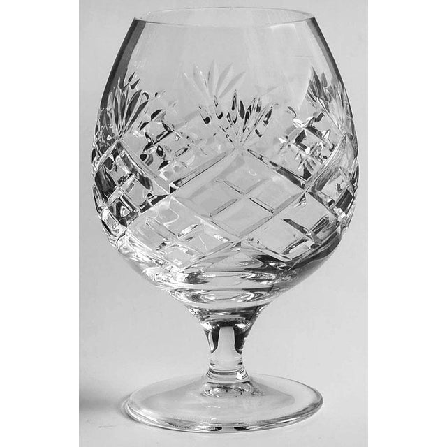Royal Doulton Crystal Brandy Snifters Arden Pattern Set of 4 Chairish