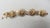 1950s Vintage 1950s Signed Napier Goldtone Flower Link Bracelet For Sale - Image 5 of 9