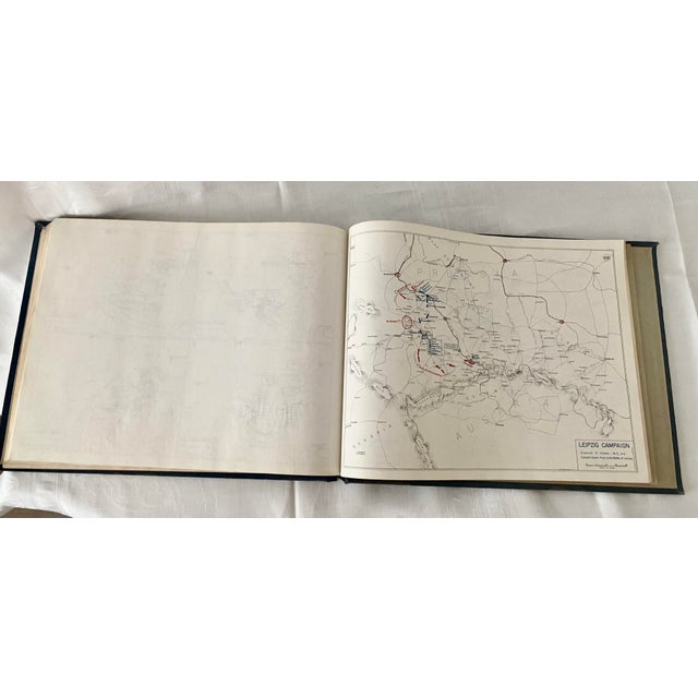 Rare 1942 Tactical Military Atlas Features the Official Institutional Presentation Bookplate of Brigadier General Sidney Rae Hinds. For Sale - Image 12 of 18