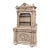 19th Century French Renaissance Revival Bookcase ~ Bibliotheque in Stripped Oak For Sale