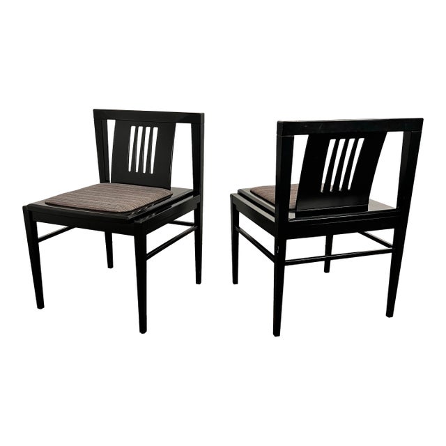 Pair of Stendig Italian Postmodern Side Chairs For Sale