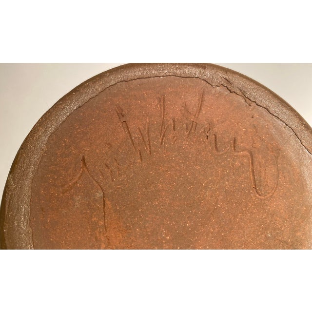 Studio Pottery Bowl With Frogs, Signed For Sale In Tampa - Image 6 of 8