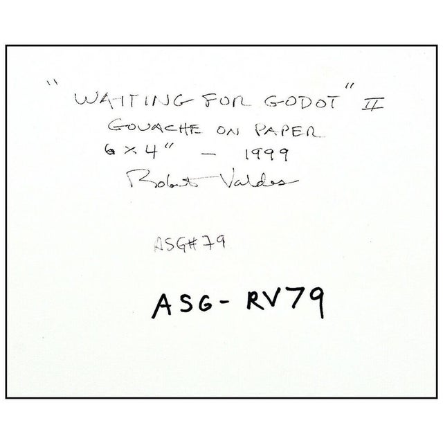1990s Waiting for Godot, Robert Valdes For Sale - Image 4 of 5