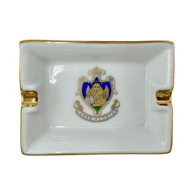 Vintage Caffe Florian Venice Italy Ashtray For Sale - Image 12 of 12