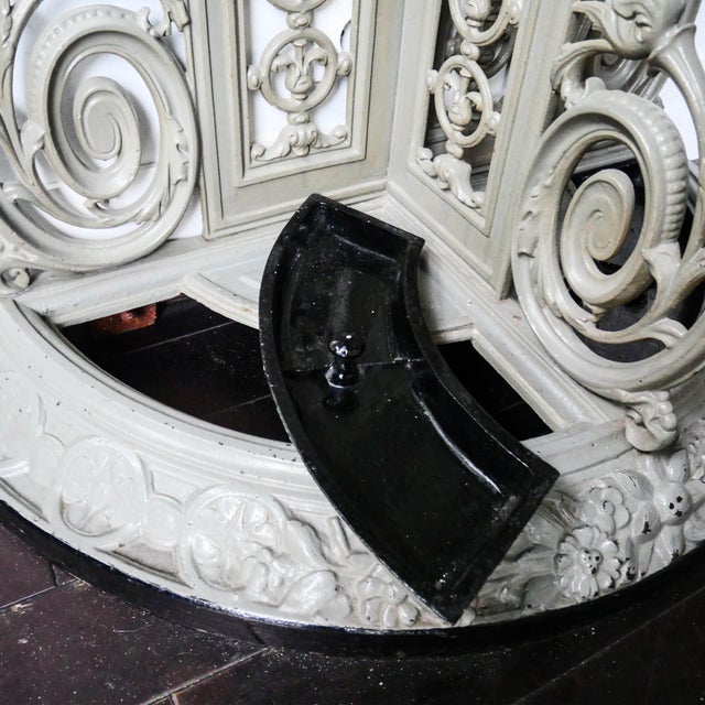 Cast Iron Locker Room by Corneau Frères Charleville, 1890s For Sale - Image 12 of 14