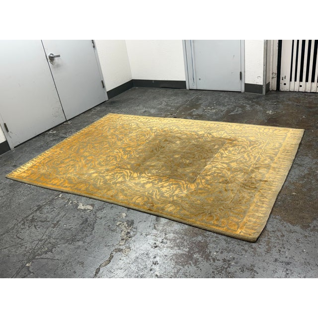 Design Plus Gallery presents the 6ft 2in × 9ft 2in Tapestry Area Rug from Restoration Hardware. Hand-knotted from 40% wool...