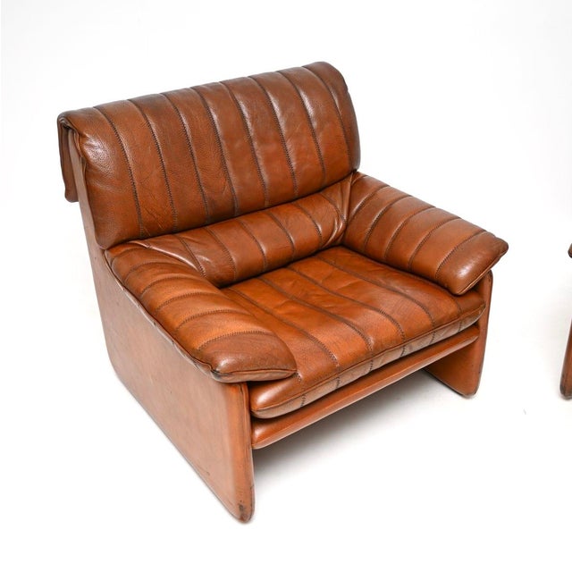 Vintage DS 86 Chairs in Leather from De Sede, 1960, Set of 2 For Sale - Image 6 of 11
