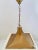 Mid-Century Modern Mid-Century Italian Pagoda Pendant with Brass and Curved Smoked Glass from Esperia, 1970s For Sale - Image 3 of 11