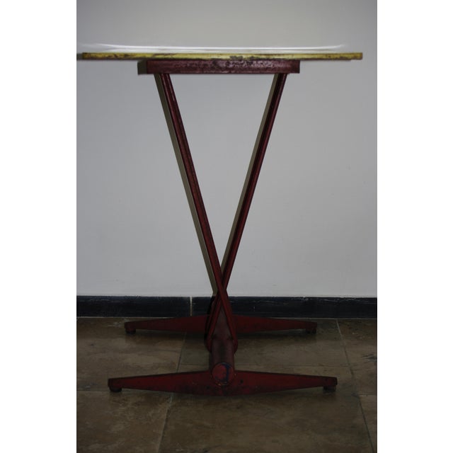 Contemporary Vintage Tables by Jacques Ogé for the Doncourt-Lès-Conflans Airfield, 1950, Set of 2 For Sale - Image 3 of 15