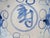 Chinese Antique Chinese Blue & White Swatow Porcelain Shallow Bowl Saucer Crab Bowl For Sale - Image 3 of 6