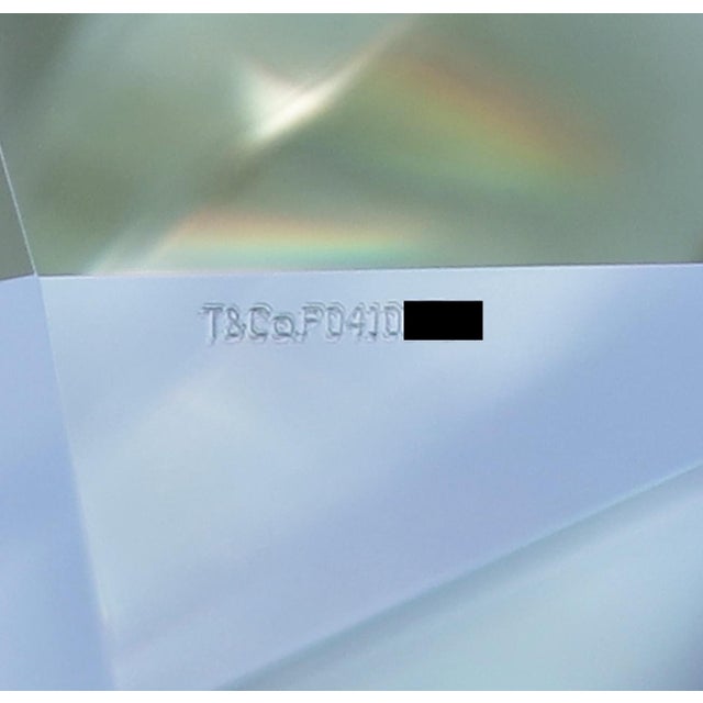 Tiffany & Co Soleste Intense Yellow Radiant Platinum Ring .68ct Int. Flawless, Size 5.5 For Sale - Image 13 of 14