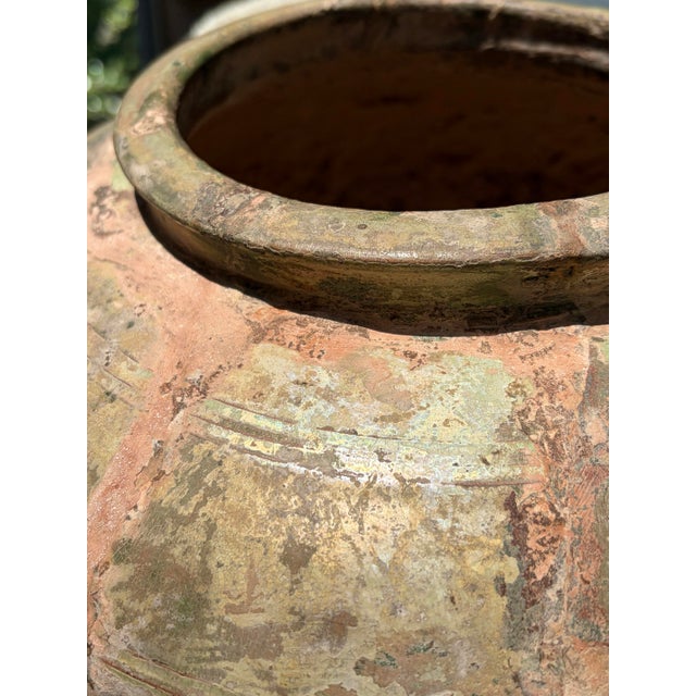 Green Antique Chinese Ceramic Storage Jar Song-Yuan Dynasty For Sale - Image 8 of 8