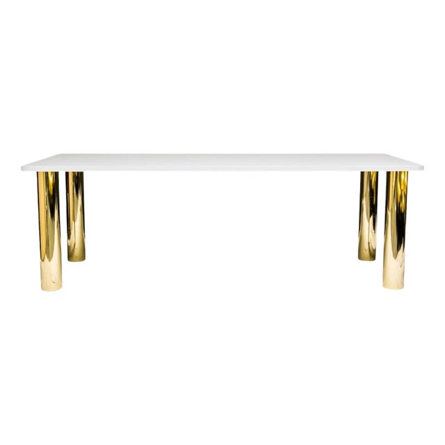 Jazz Rectangular Table in Powder-Coated Aluminum by Altreforme For Sale