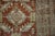 1930s Vintage Persian Heriz Diamond Palmette Rug Runner For Sale - Image 11 of 12